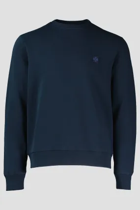 Men's Jacob Cohen Navy Blue Patch Sweatshirt