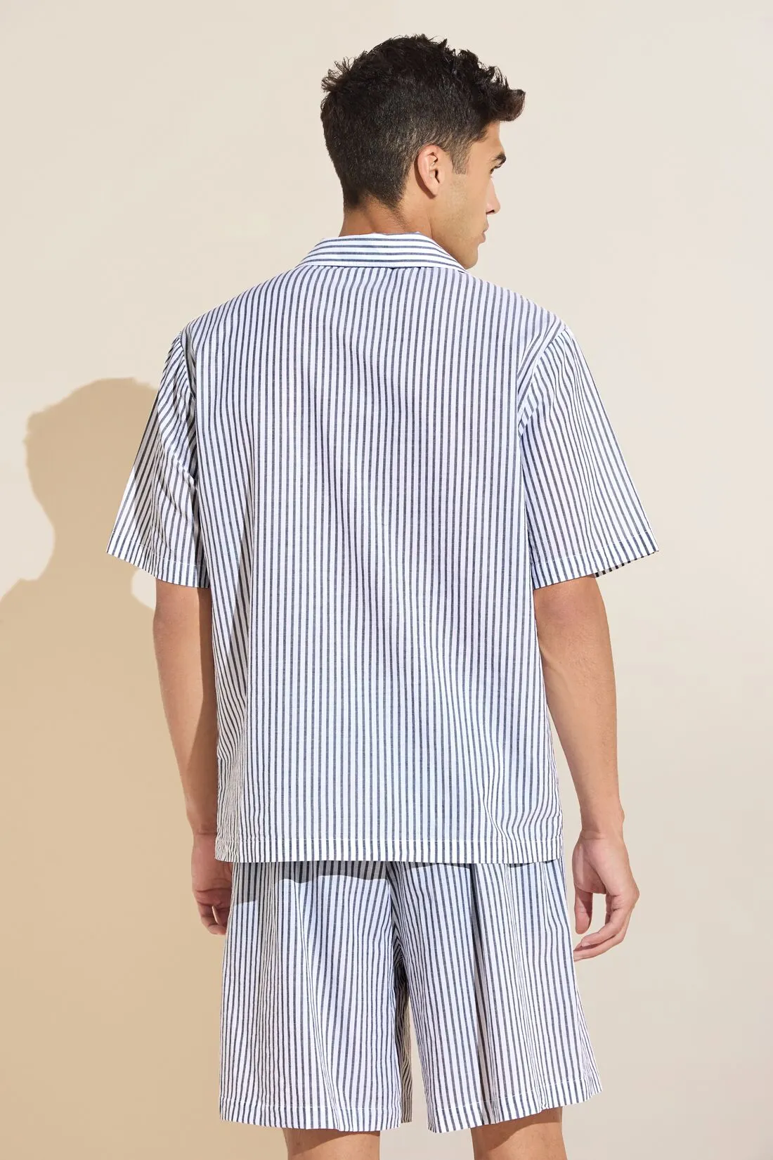 Men's Organic Sandwashed Cotton Short PJ Set