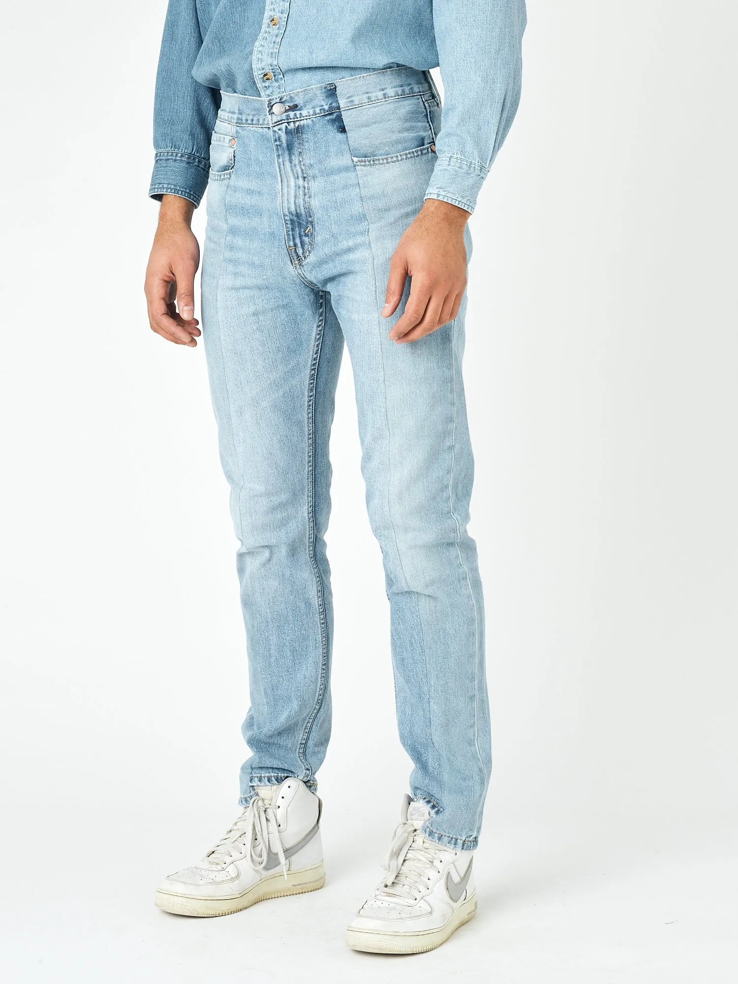 Men's Straight Leg Jean Light Blue