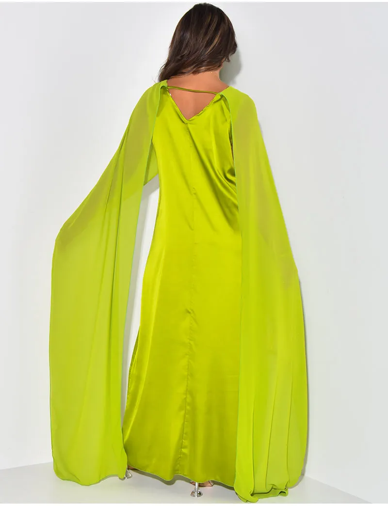 Millie Maxi Dress - Lime Green