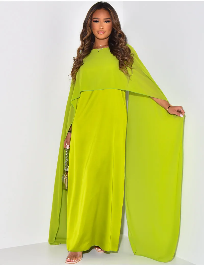 Millie Maxi Dress - Lime Green