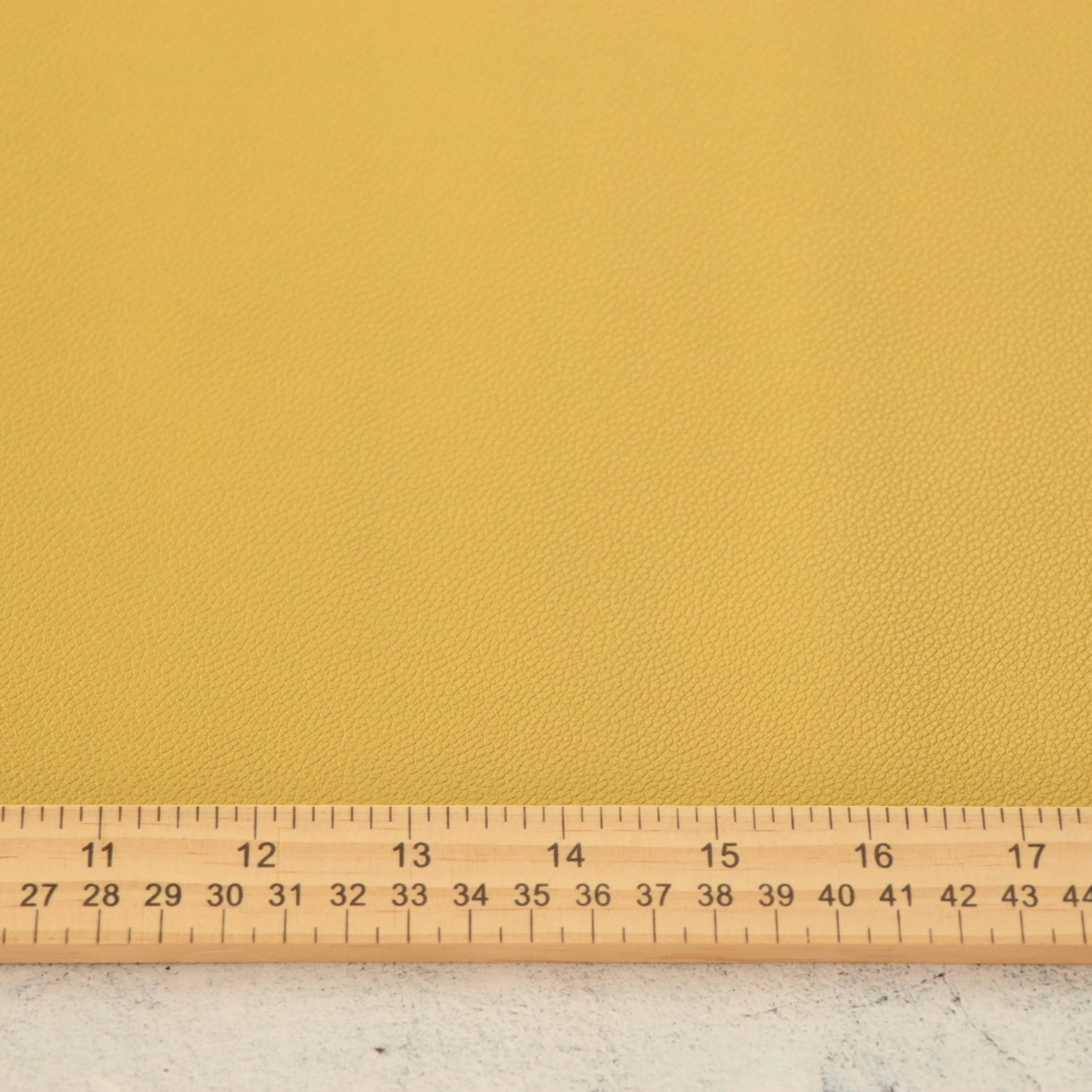 Mustard Pebble Faux Leather