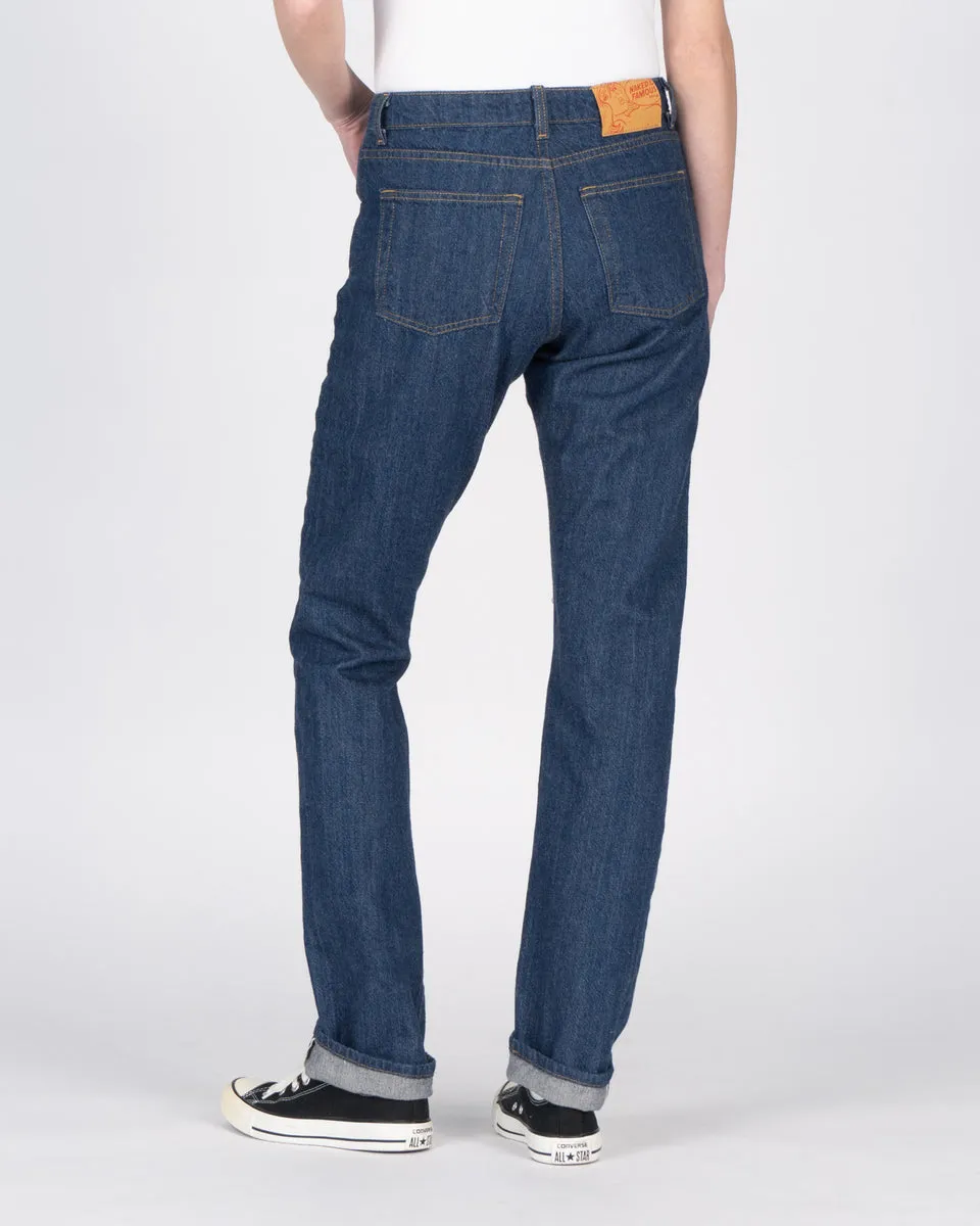 Naked & Famous Denim Arrow Slim Straight Womens Jeans - New Frontier Selvedge