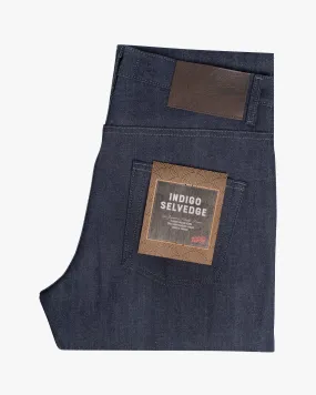 Naked & Famous Easy Guy Relaxed Tapered Mens Jeans - Indigo Selvedge