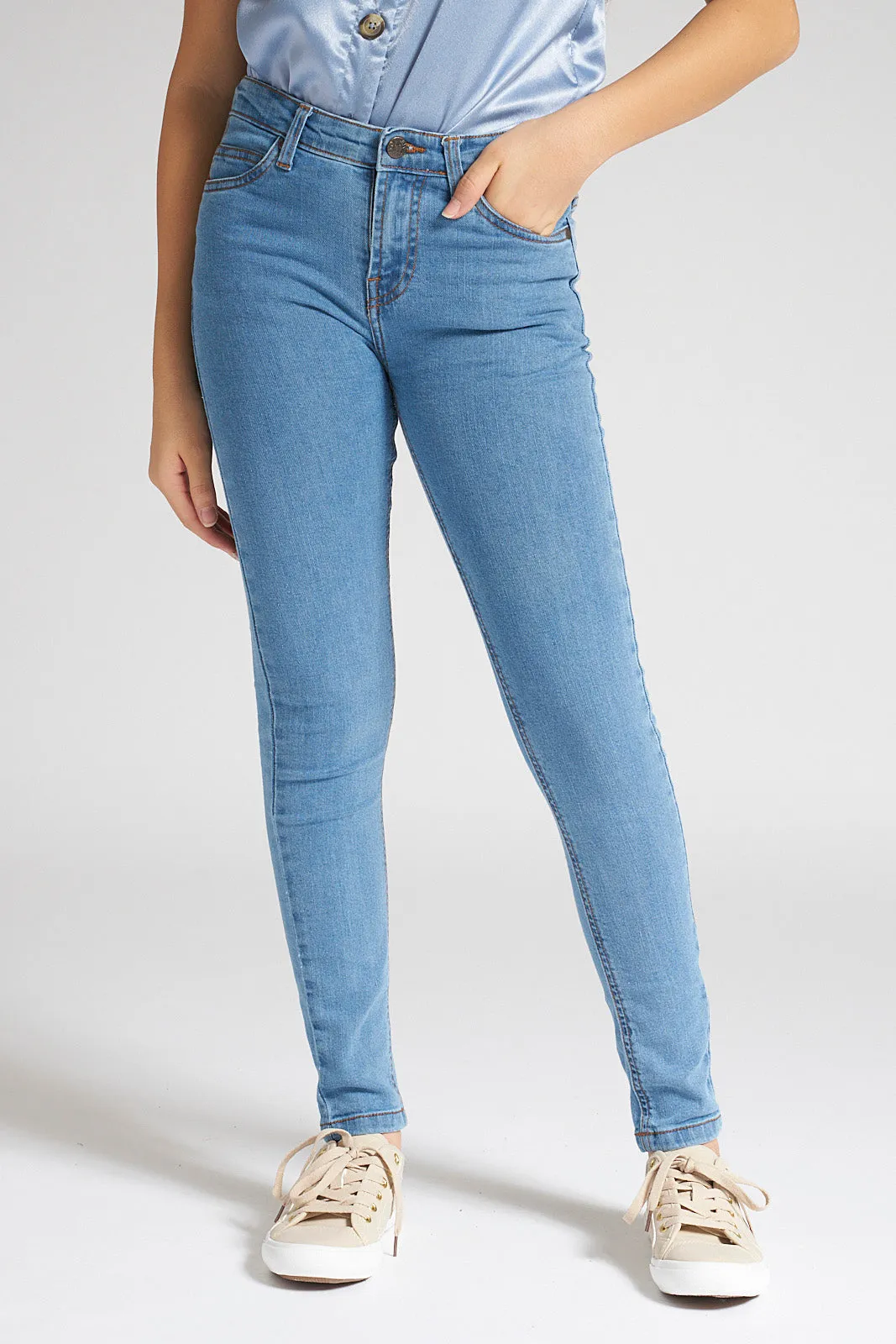 Navy Basic Skinny Jean