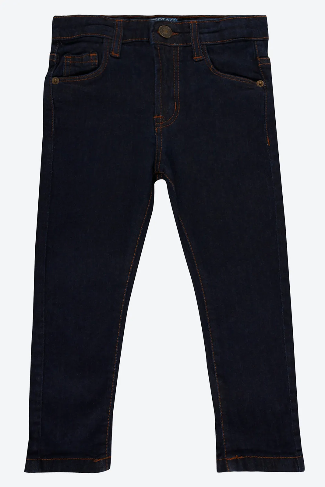 Navy Slim Fit Five Pocket Jean