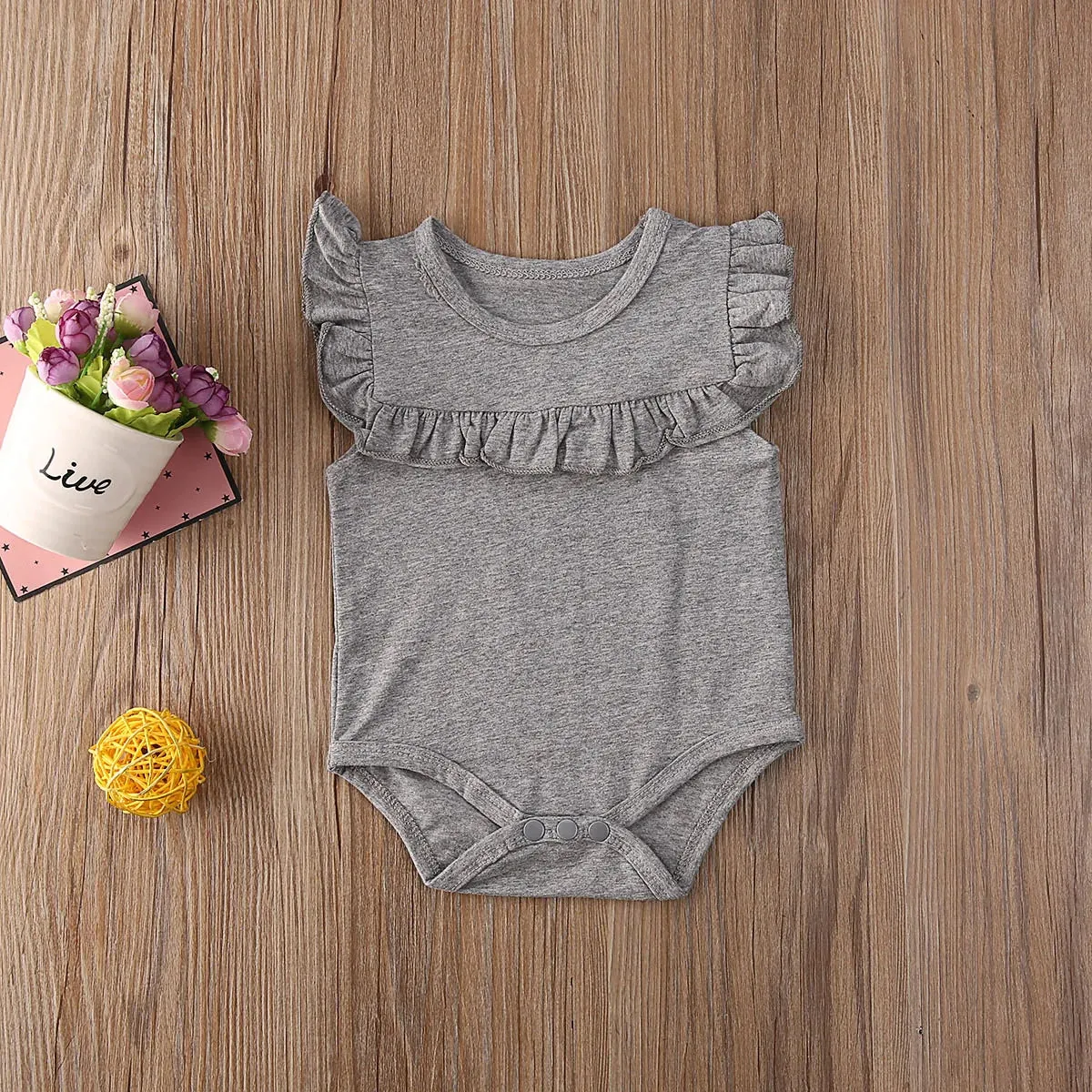 Newborn Baby Girl Sunsuit Outfit