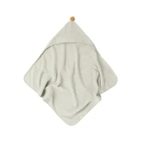 nobodinoz So Cute Baby Bath Cape Sage Green