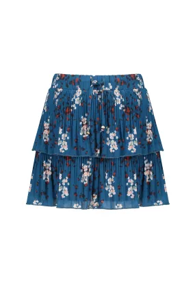 NoNo NikkiB 2 layered recycled PL plissee short skirt