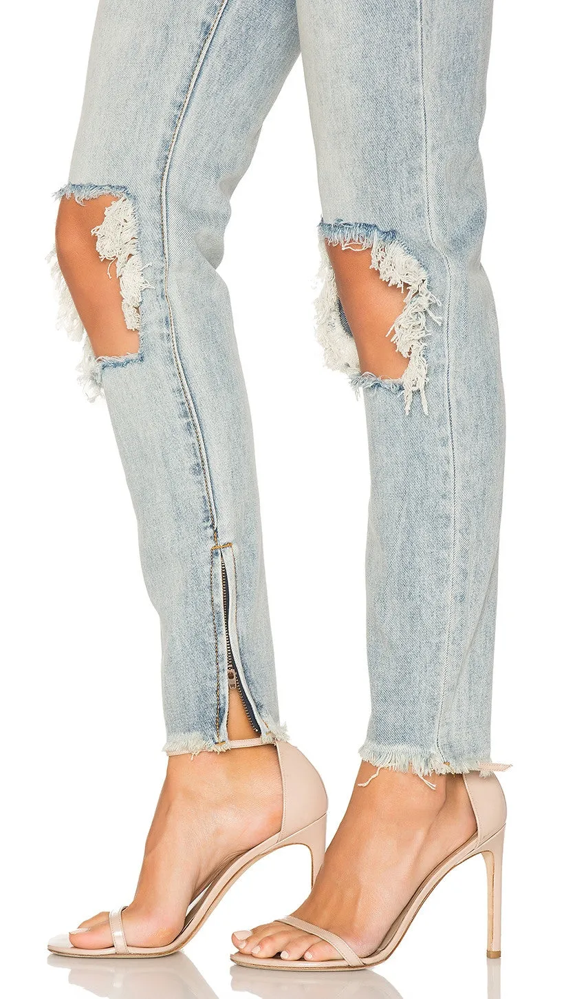 One Teaspoon High Waisted Freebird Jeans in Whiskey