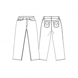 PDF Pattern - Heroine Jeans | Merchant & Mills