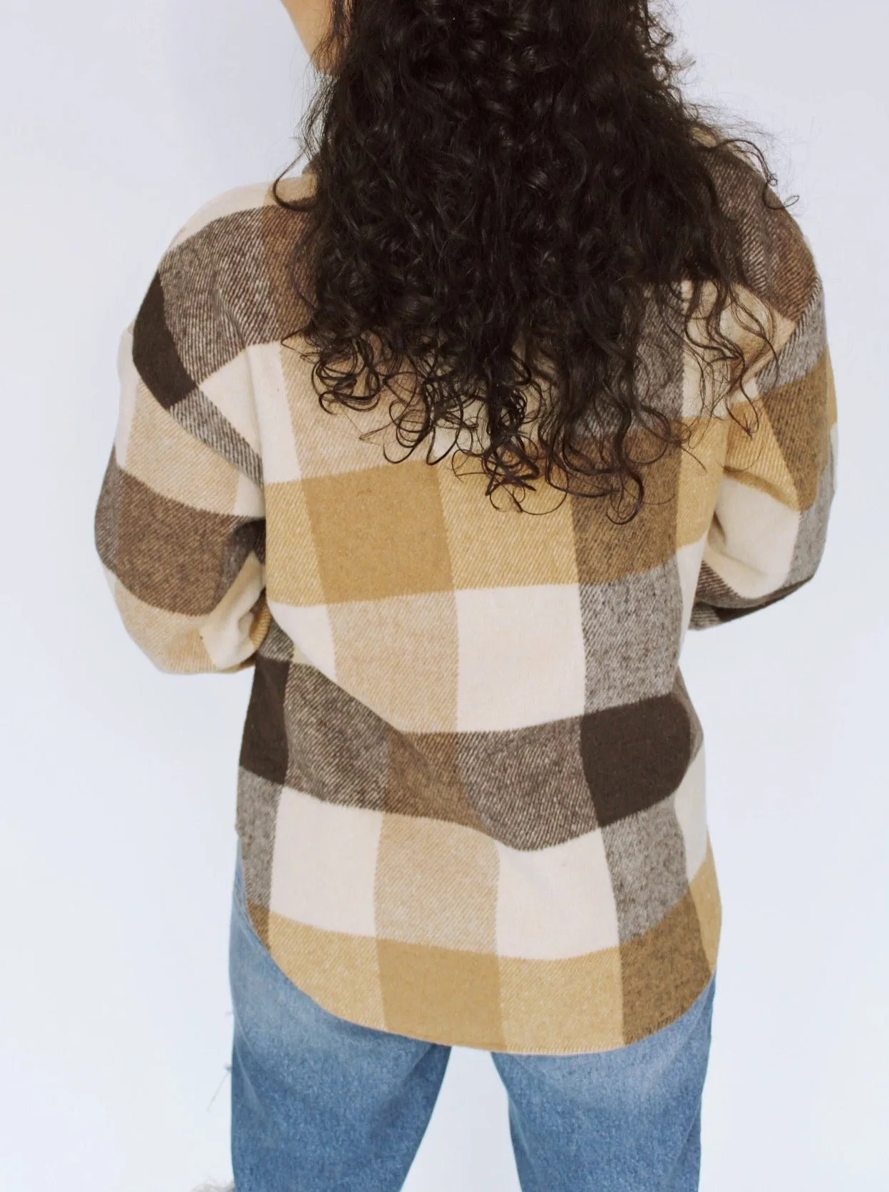 PIPER PLAID SHACKET