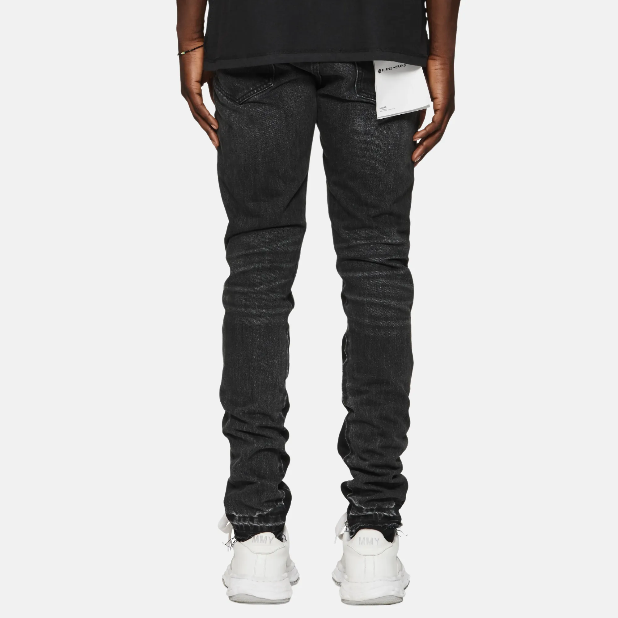 Purple Brand Black Shadow Inseam Jeans