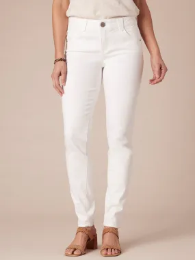 "Ab"solution® White Denim Jegging