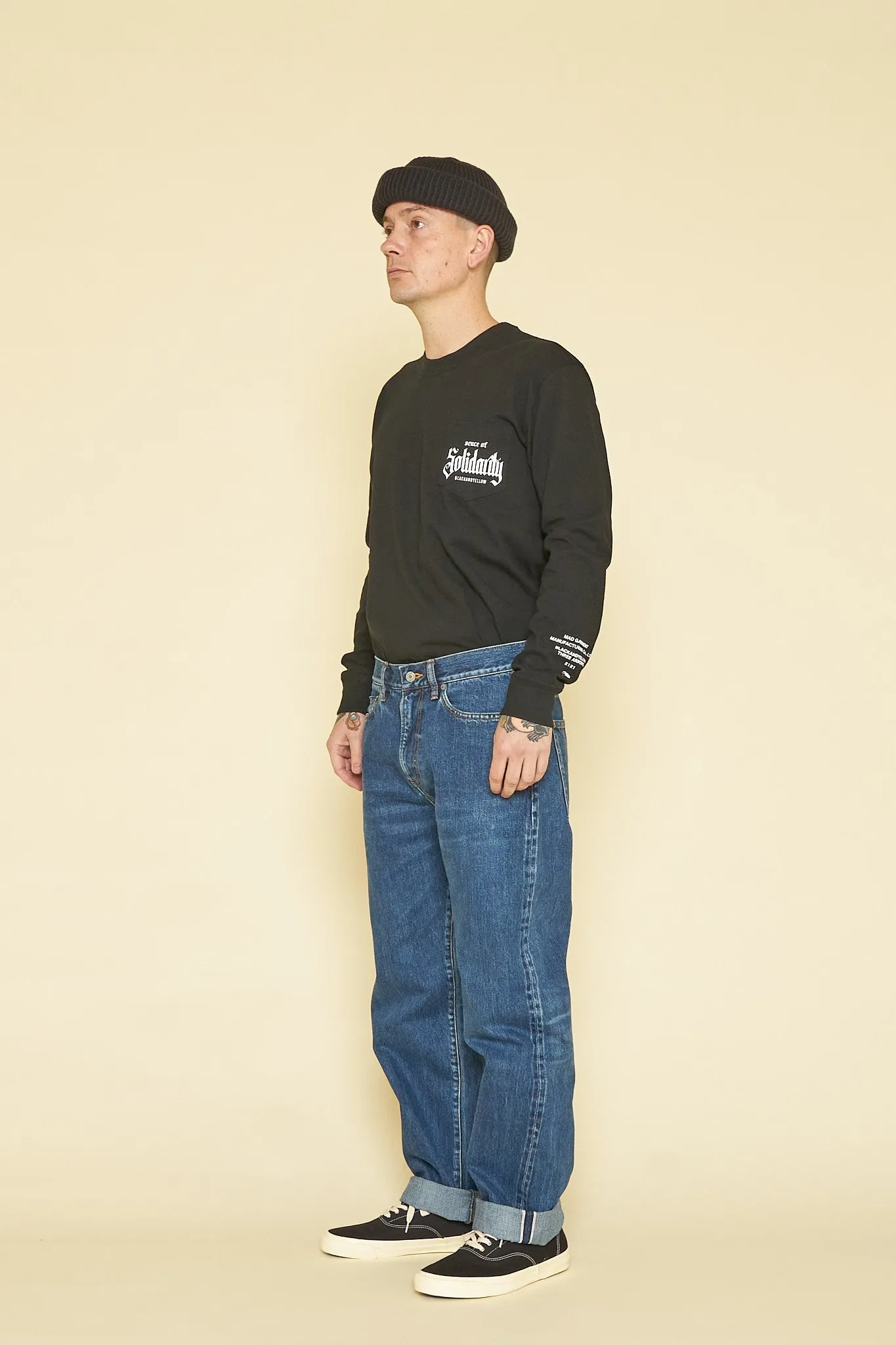 Rats SS23 13.5oz Washed Straight Tapered Selvedge Denim