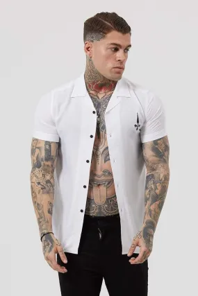 Res Plain Resort Men's Shirt - White