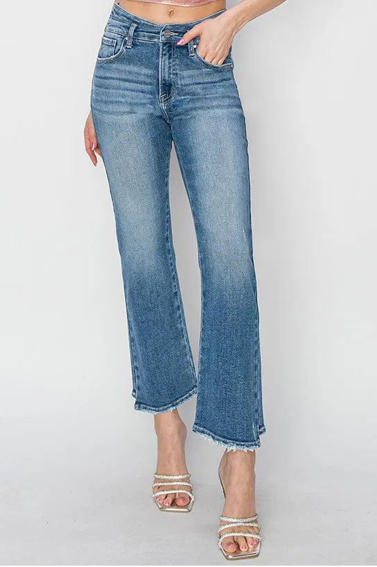 Risen Jeans - High Rise Slim Straight Jeans - RDP5647