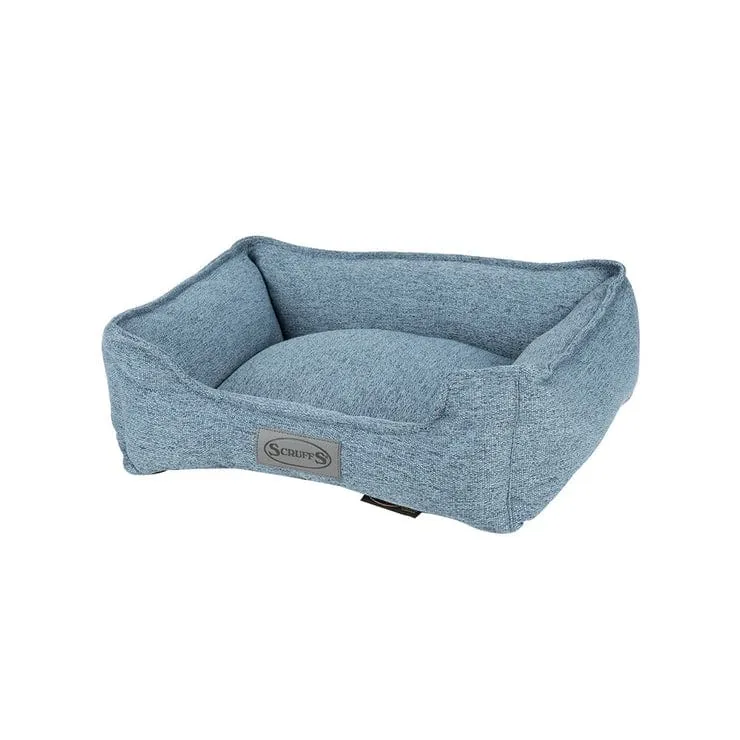 Scruffs Manhattan Box Bed - Denim Blue