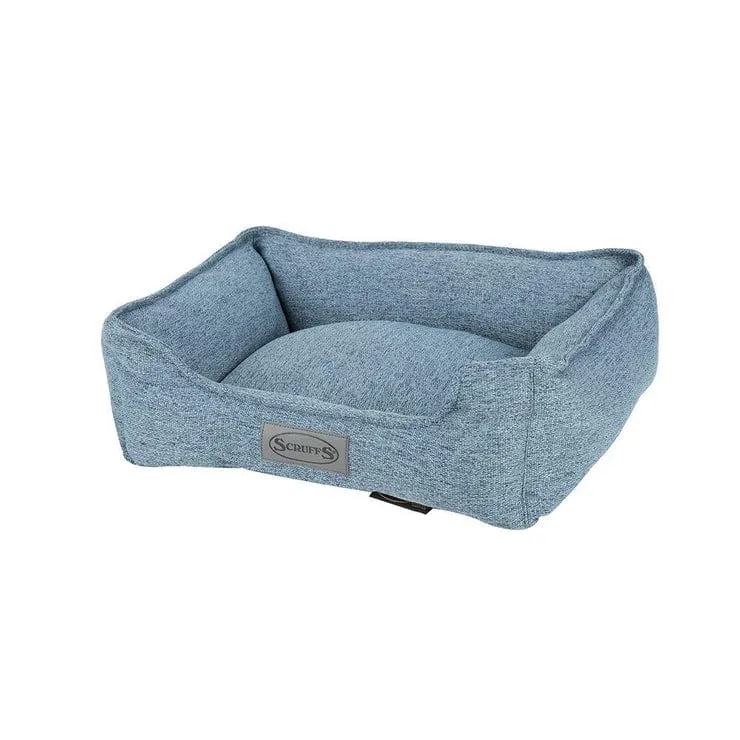 Scruffs Manhattan Box Bed - Denim Blue