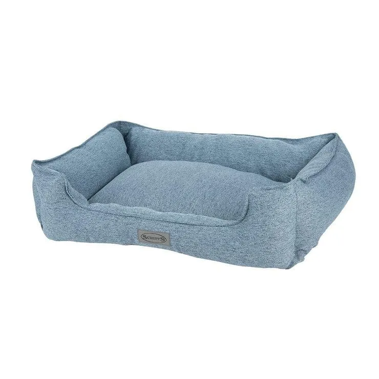 Scruffs Manhattan Box Bed - Denim Blue