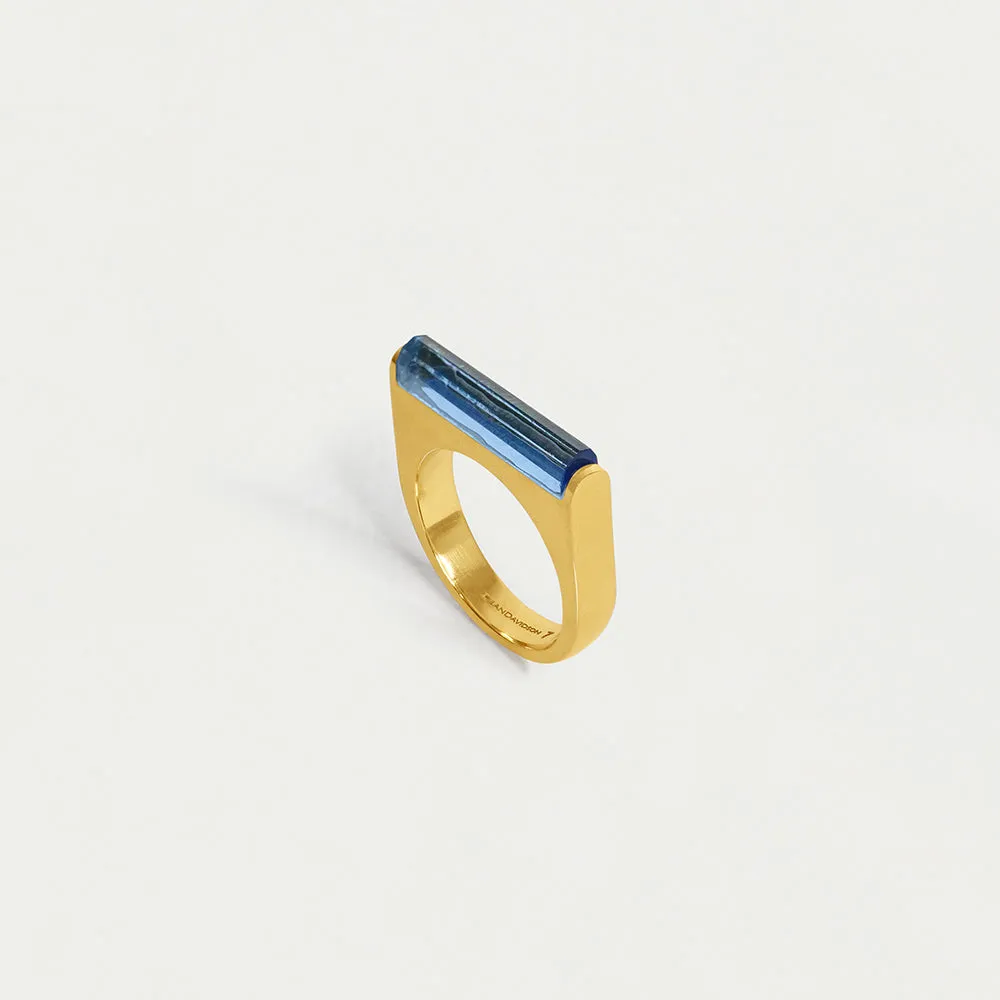 Signature Revival Gemstone Bar Ring