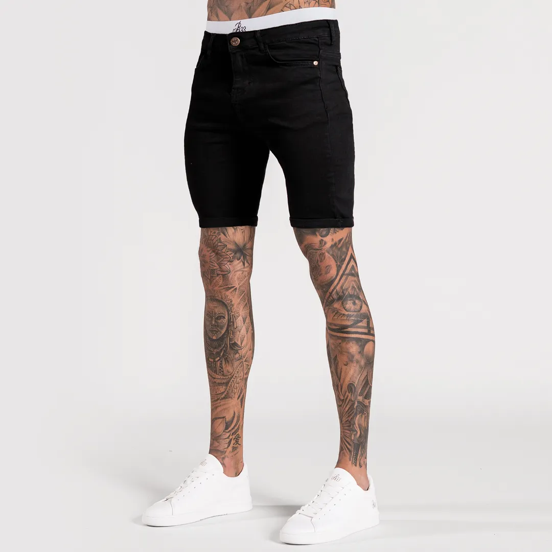 Signature Skinny Stretch Short - Jet Black