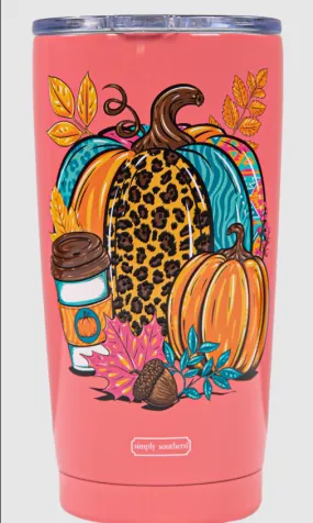 Simply Southern Tumbler- Pumpkin