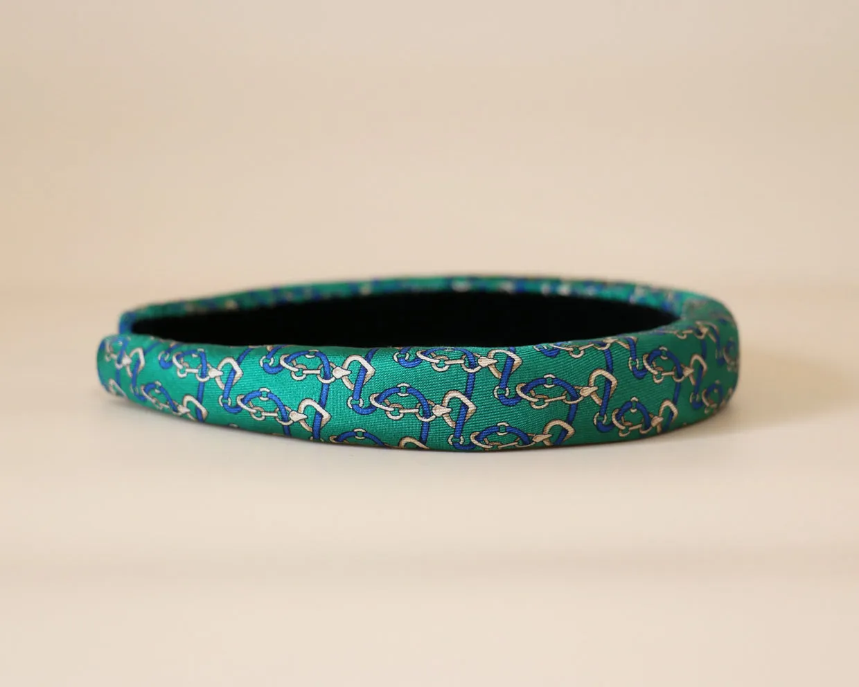 Slender Headband Green Blue No Studs