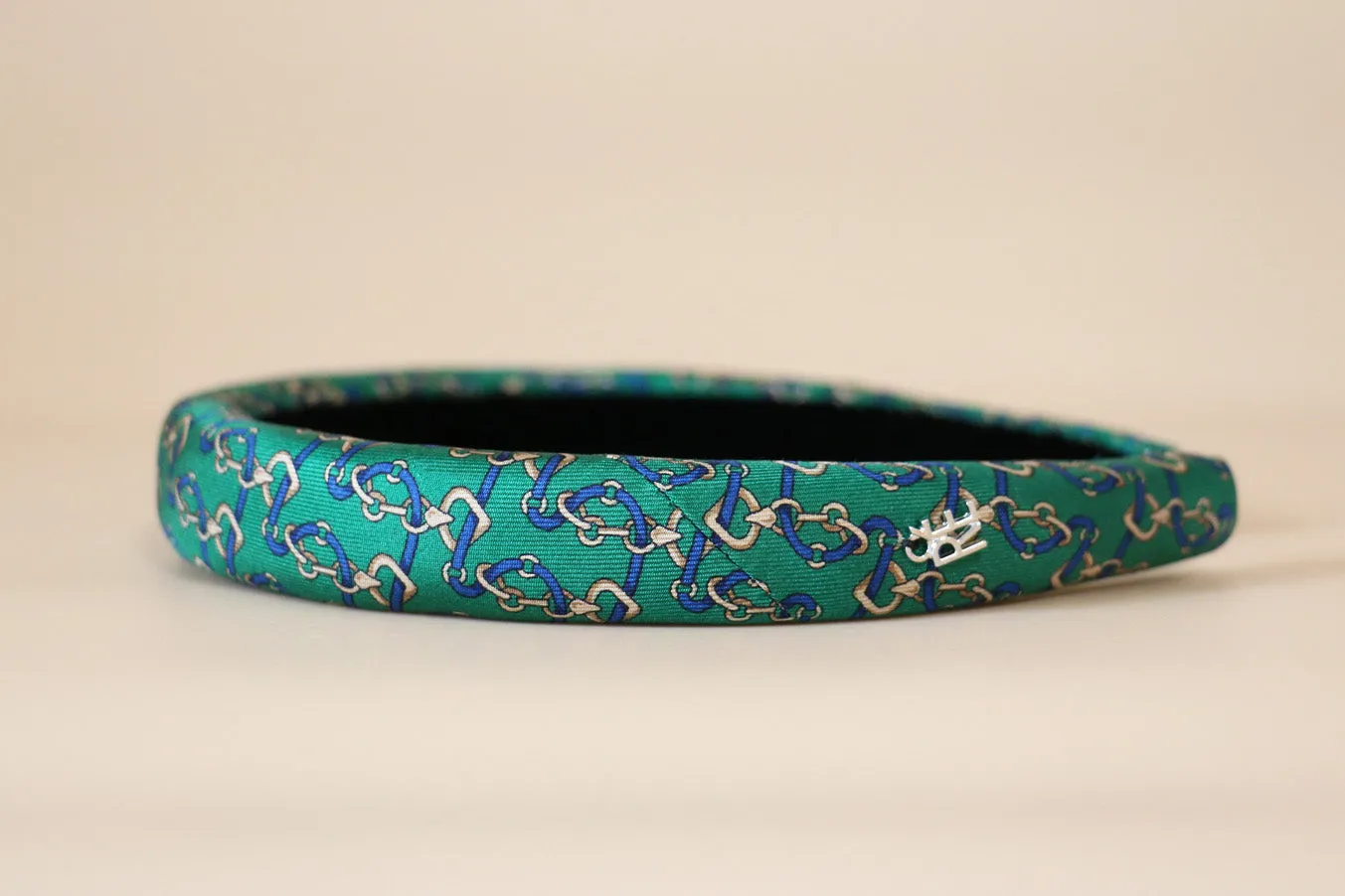 Slender Headband Green Blue No Studs