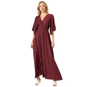 Smock Detail Maxi Dress