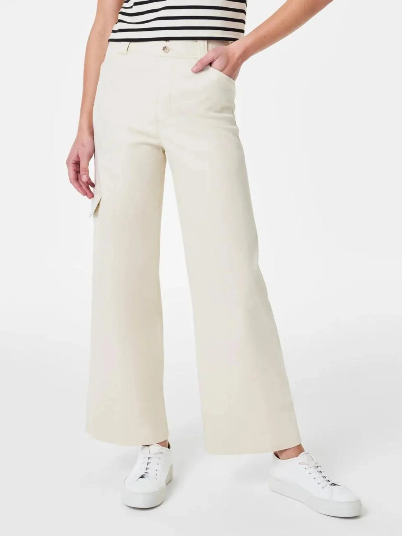 Spanx Stretch Twill Cropped Trouser