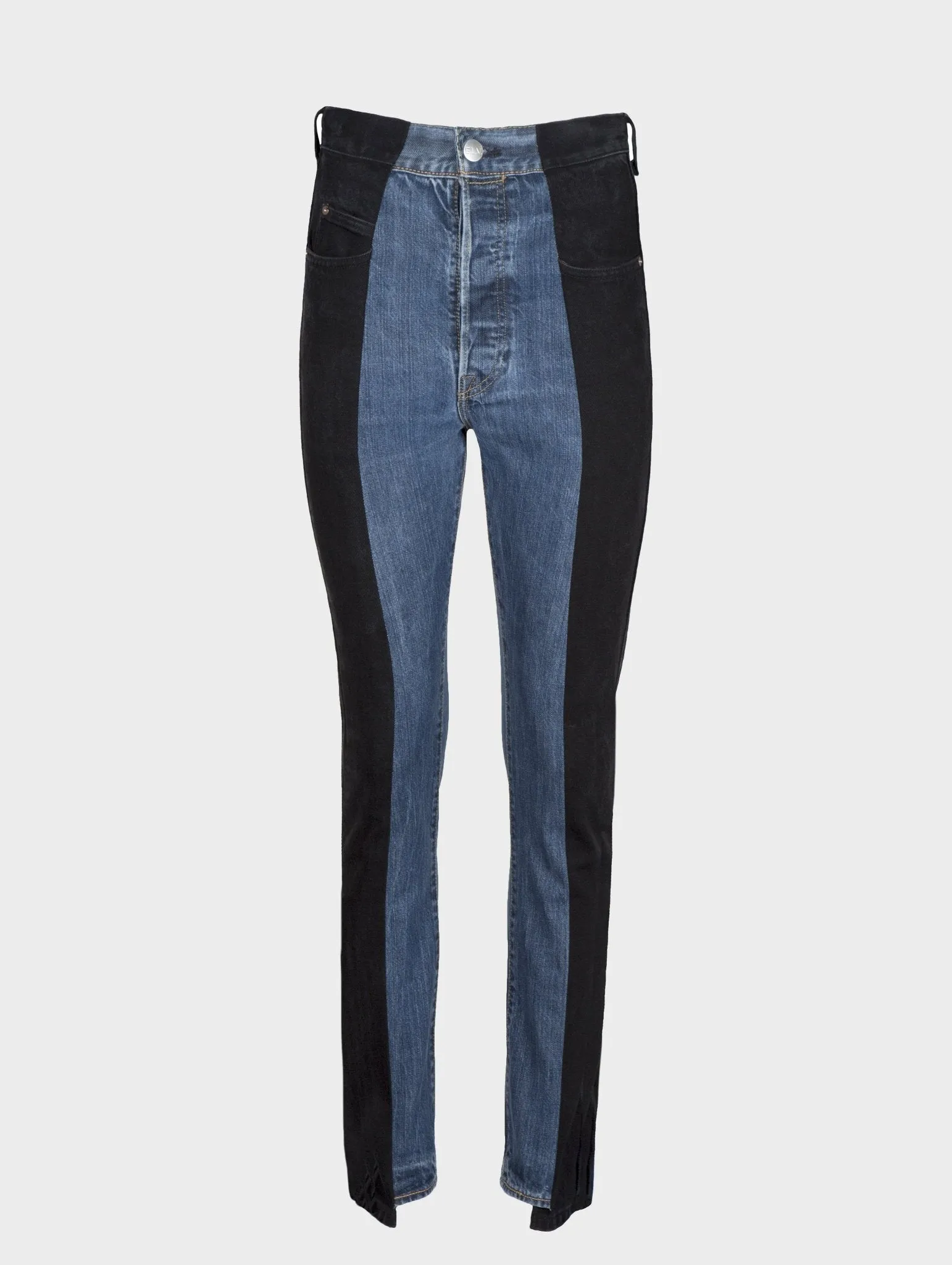 Straight Leg Jean Black/Dark Blue