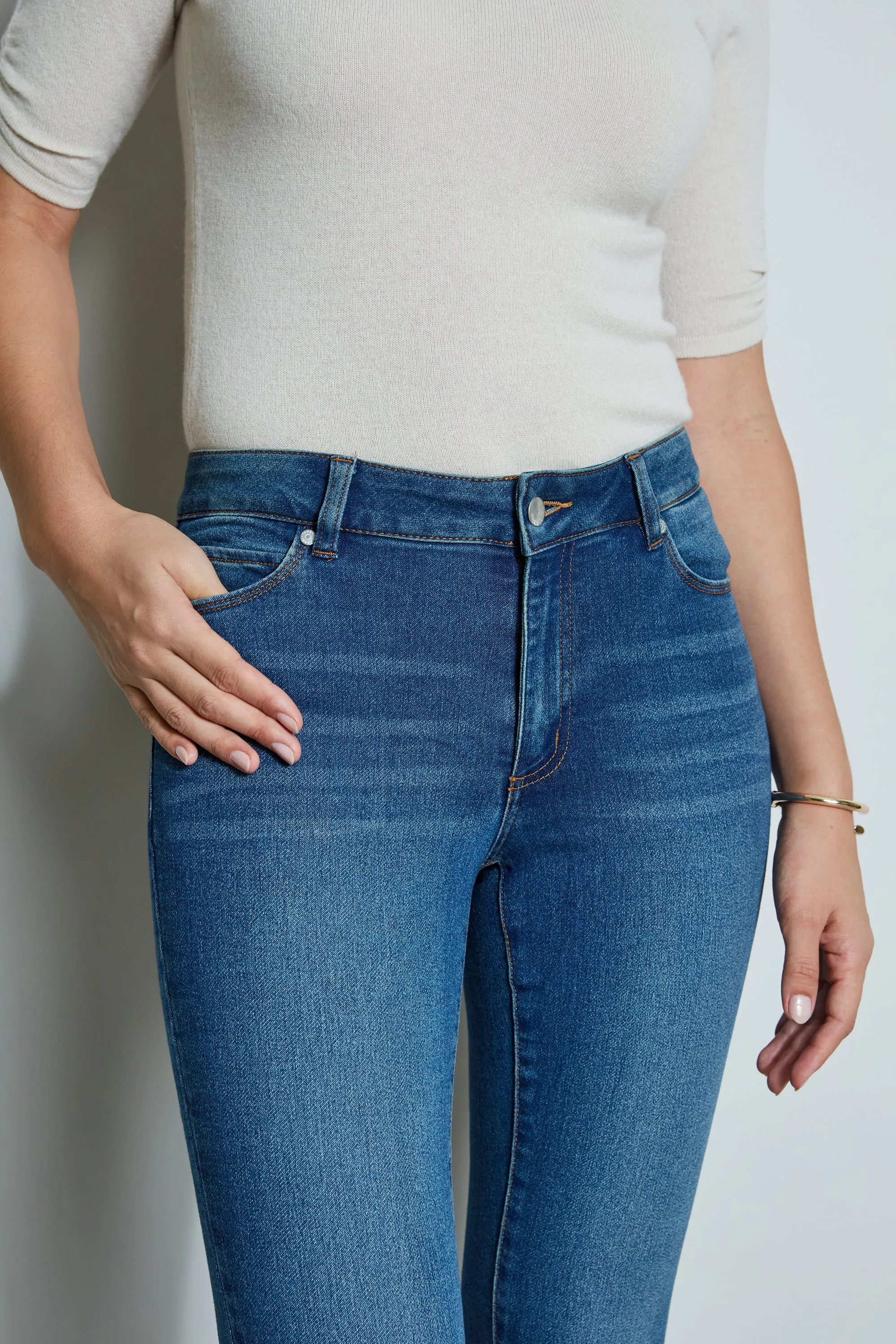 Tahari 28" Skinny Denim Jeans