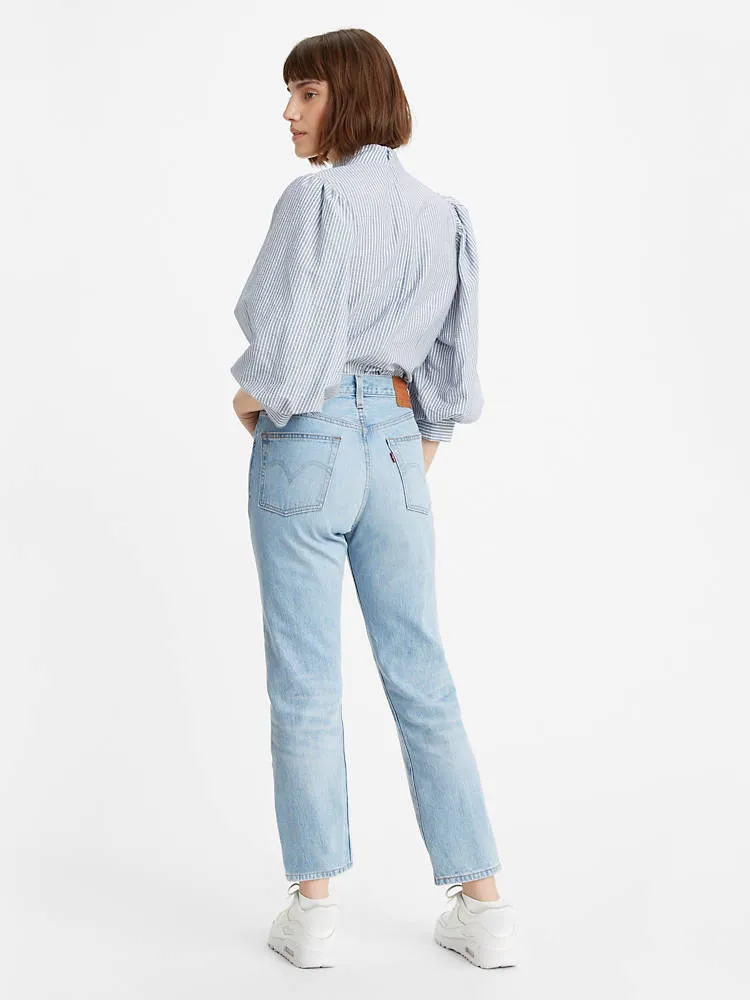 The 501 Original Cropped Jeans - Light Wash