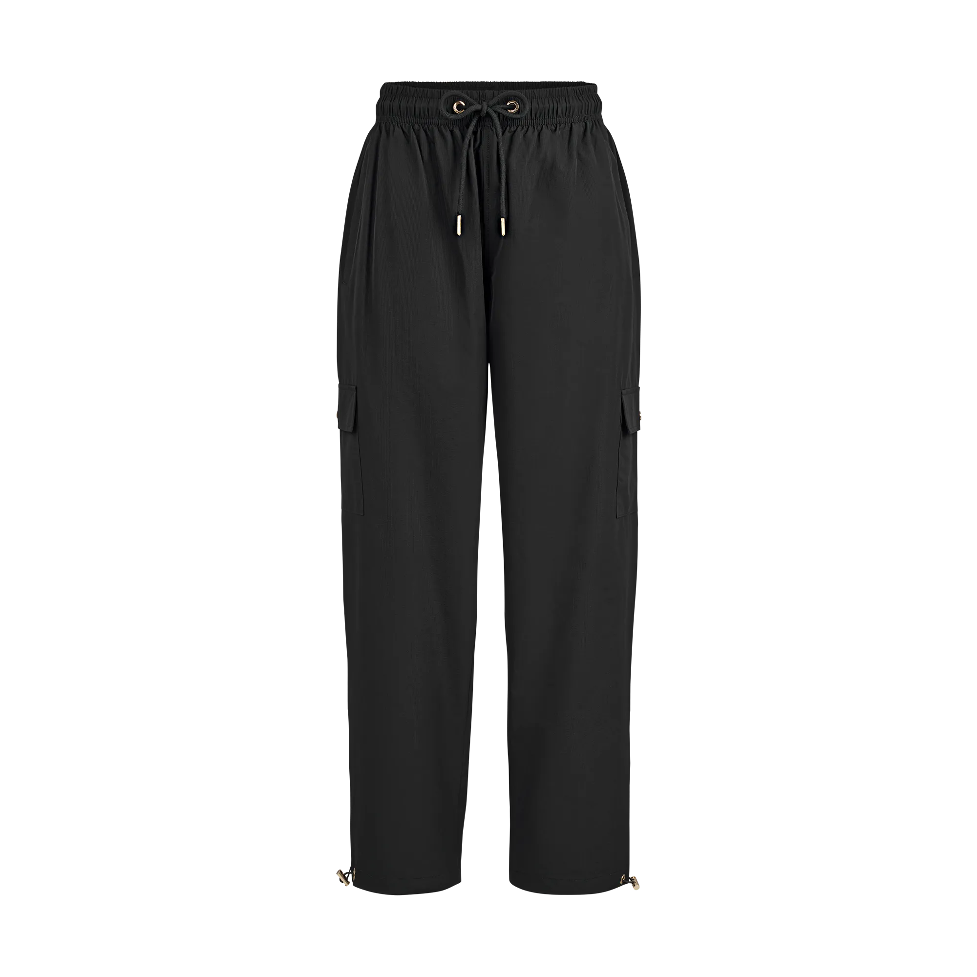 THE AVO CARGO PANTS-BLACK