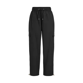 THE AVO CARGO PANTS-BLACK