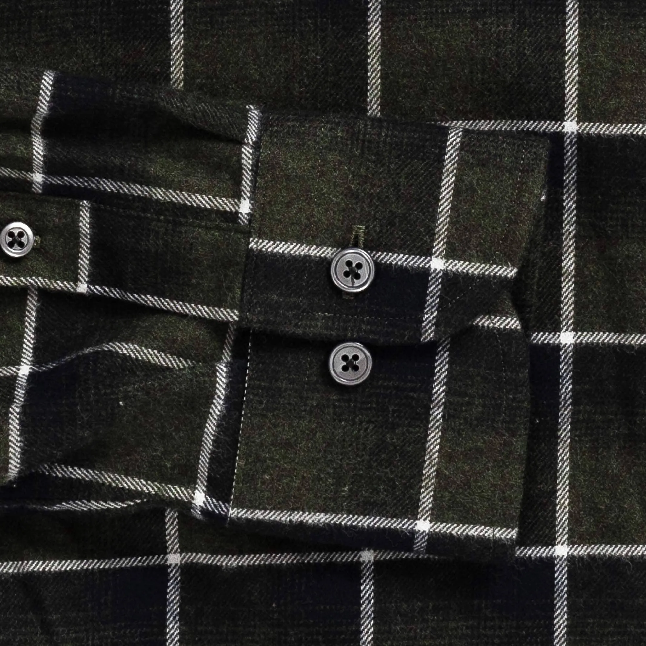 The Evergreen Arnold Flannel Custom Shirt