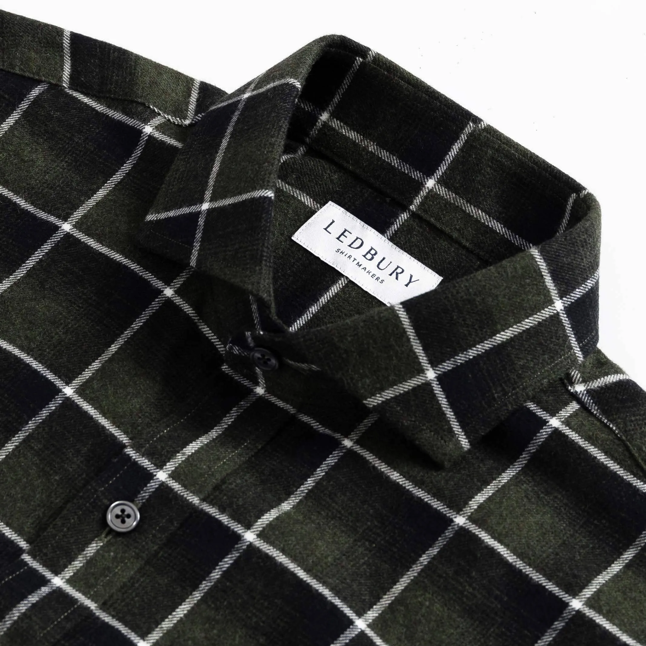 The Evergreen Arnold Flannel Custom Shirt