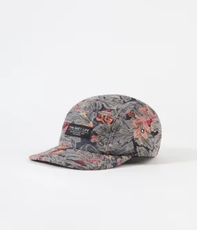 The Quiet Life Denim Baroque 5 Panel Camper Cap  - Floral