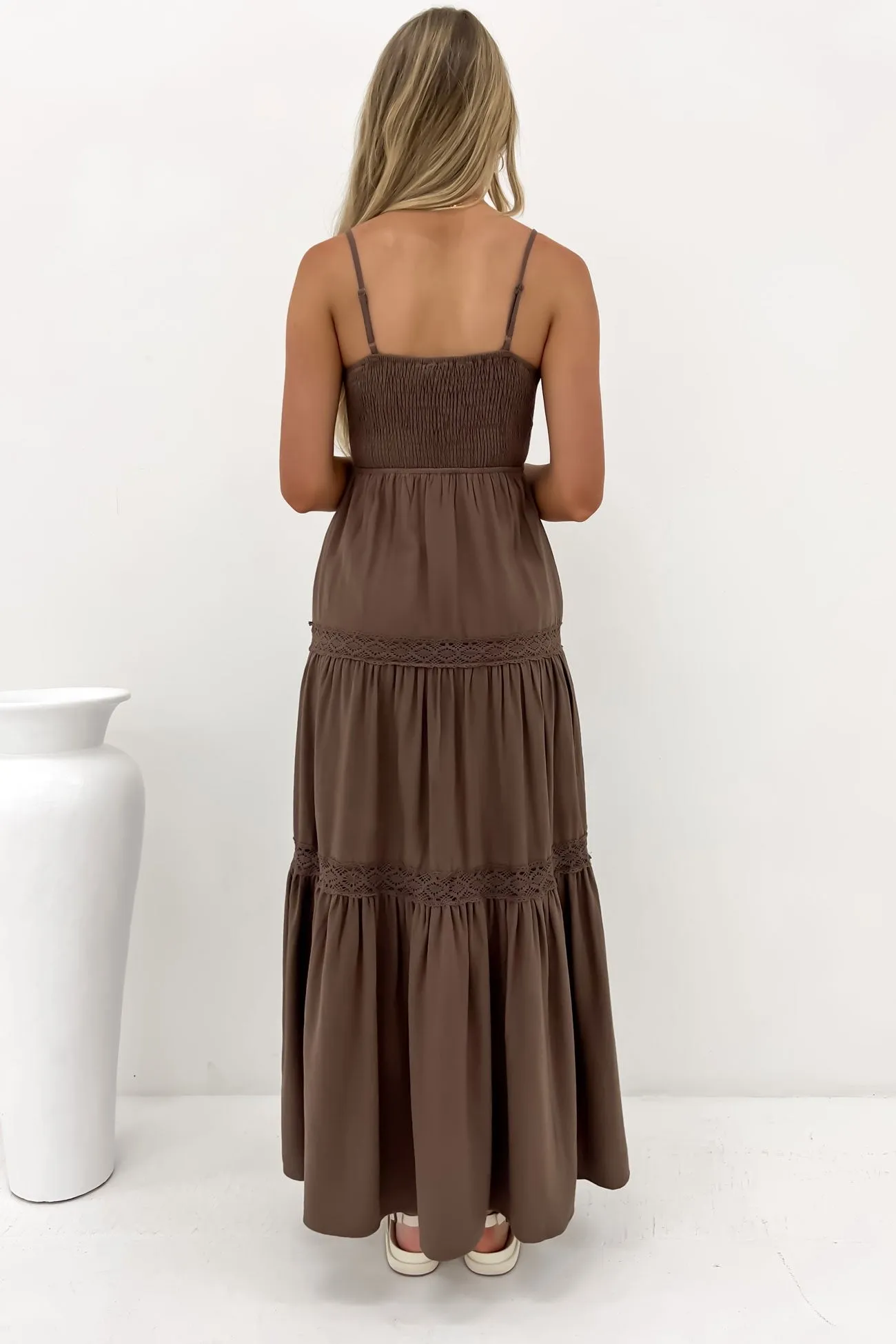 Toledo Maxi Dress Brown