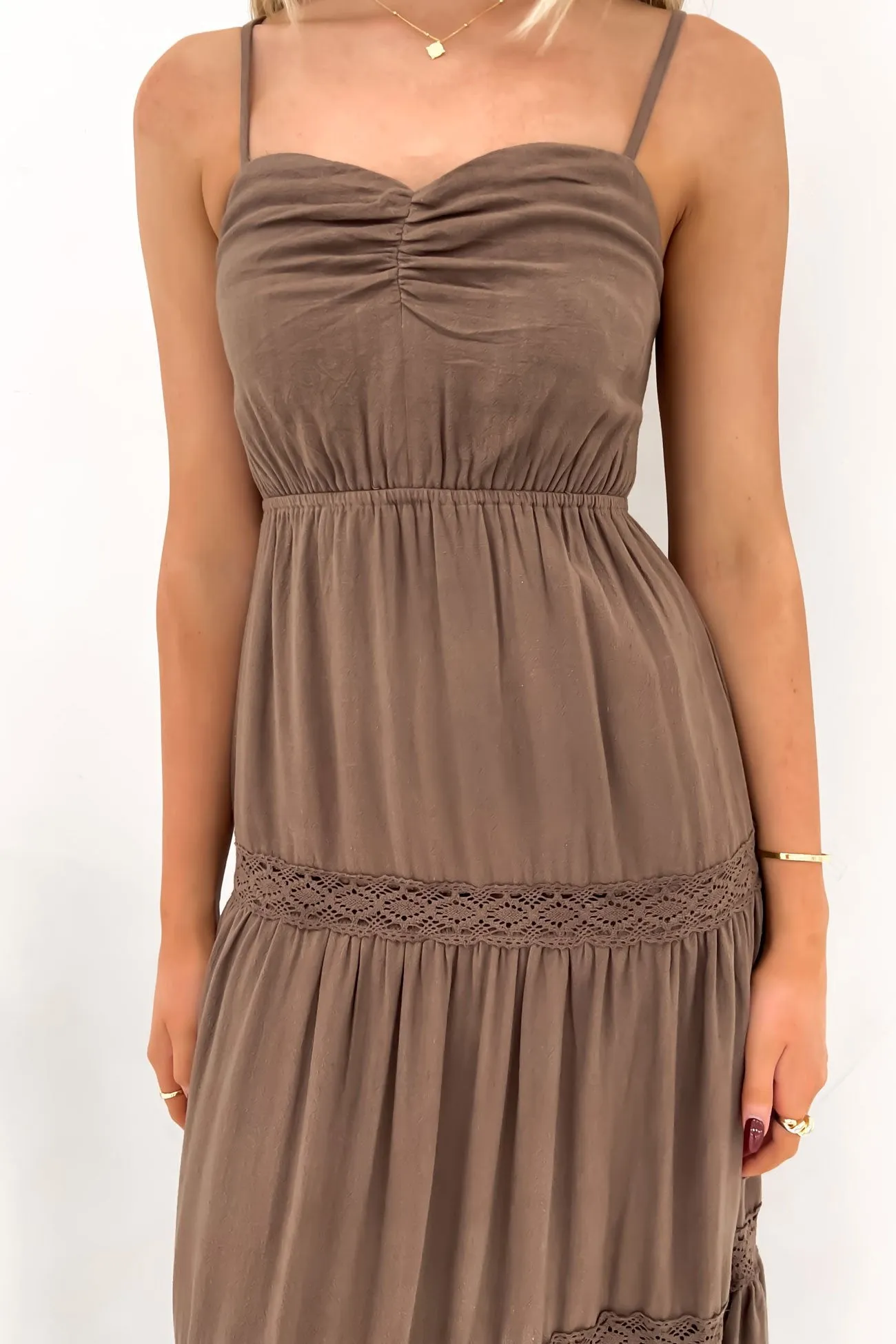 Toledo Maxi Dress Brown