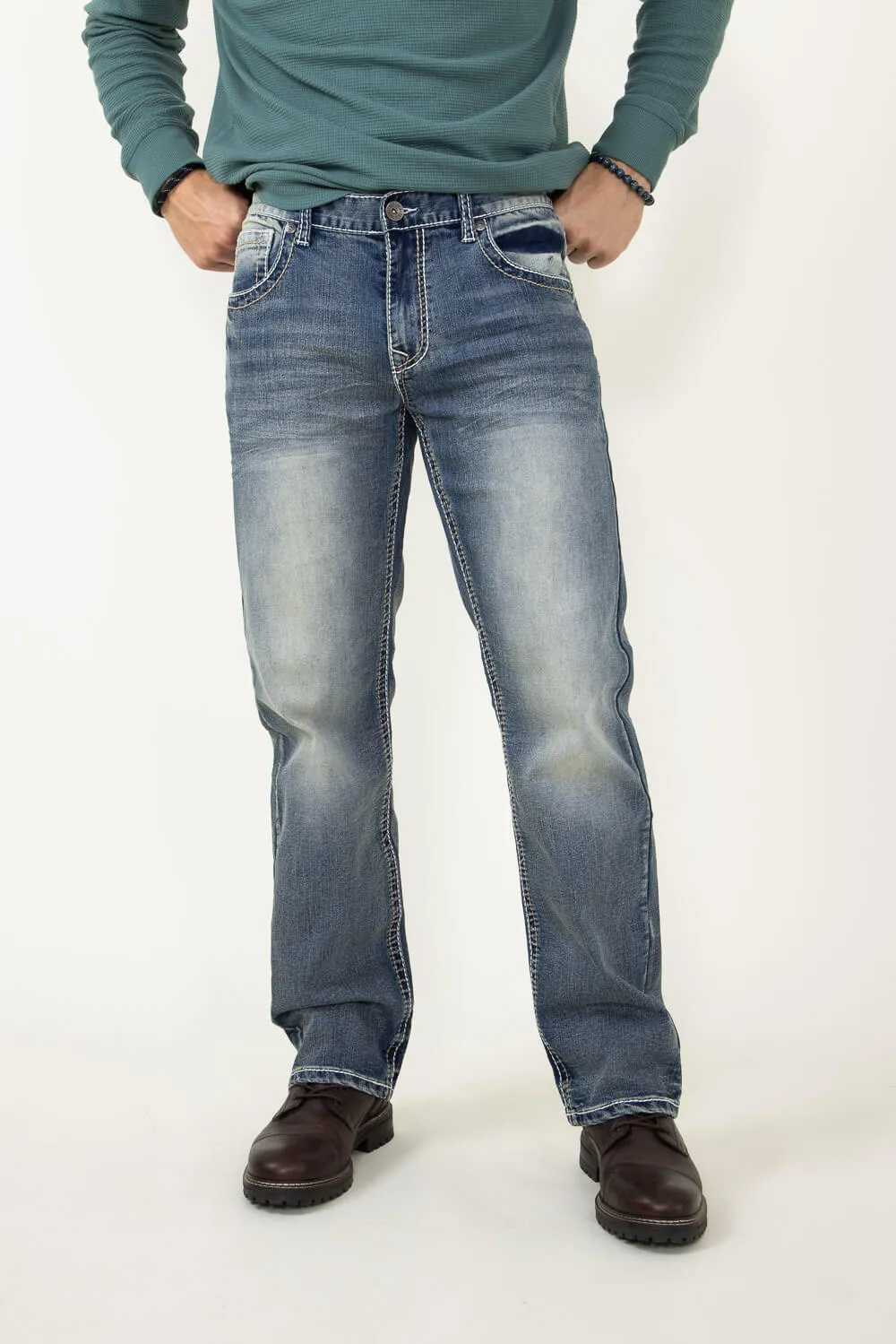 True Luck Barnett Straight Jeans for Men | TL22031404