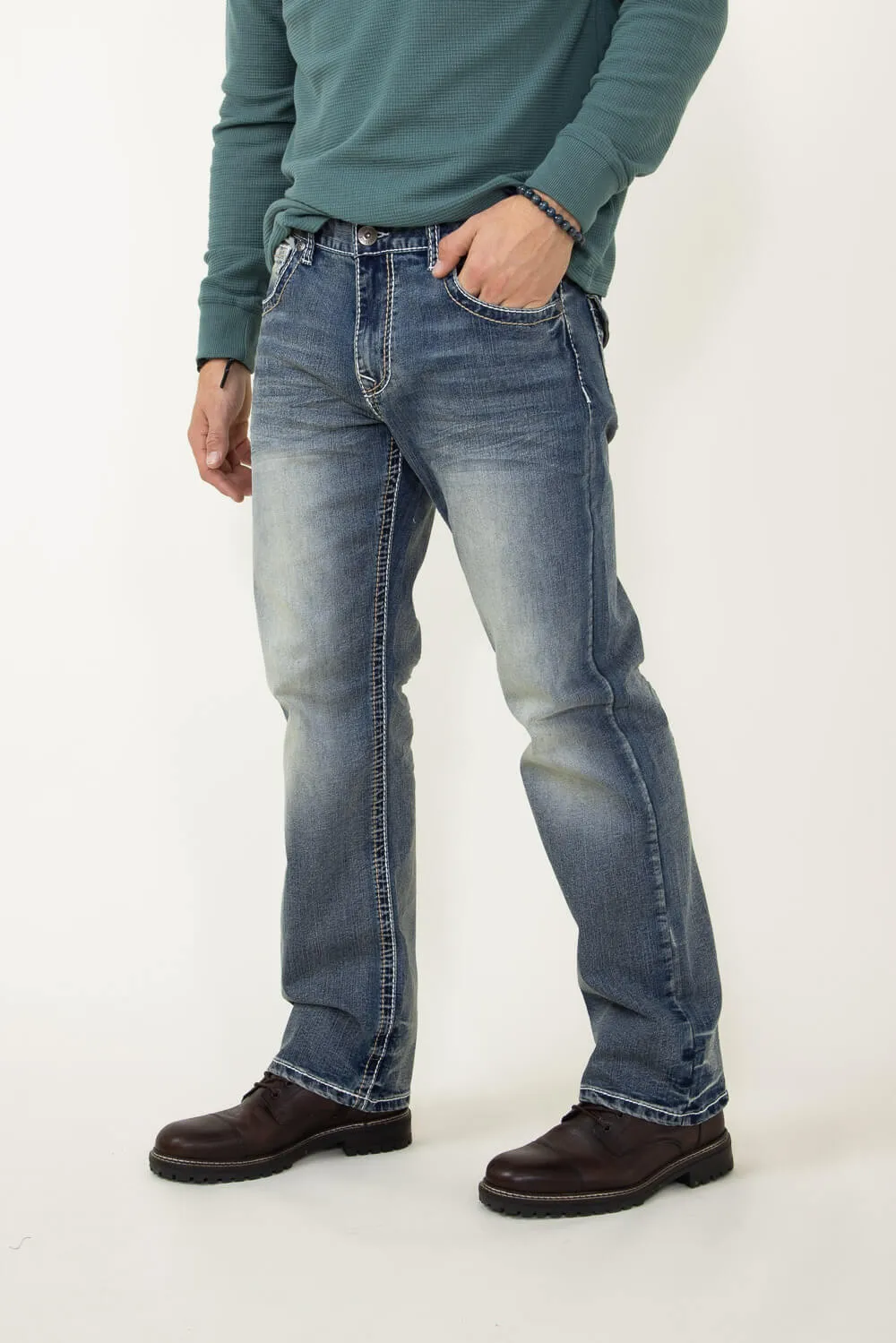 True Luck Barnett Straight Jeans for Men | TL22031404