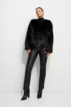 UNREAL FUR UNREAL DREAM JACKET IN BLACK