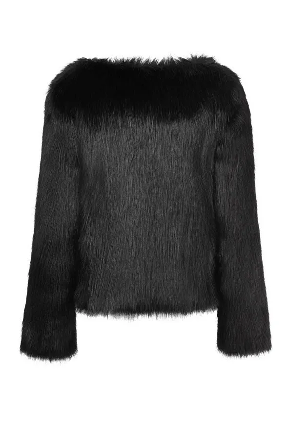 UNREAL FUR UNREAL DREAM JACKET IN BLACK