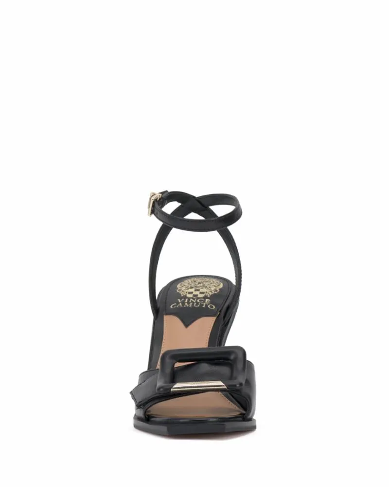 Vince Camuto RENIA BLACK/COW DERBY