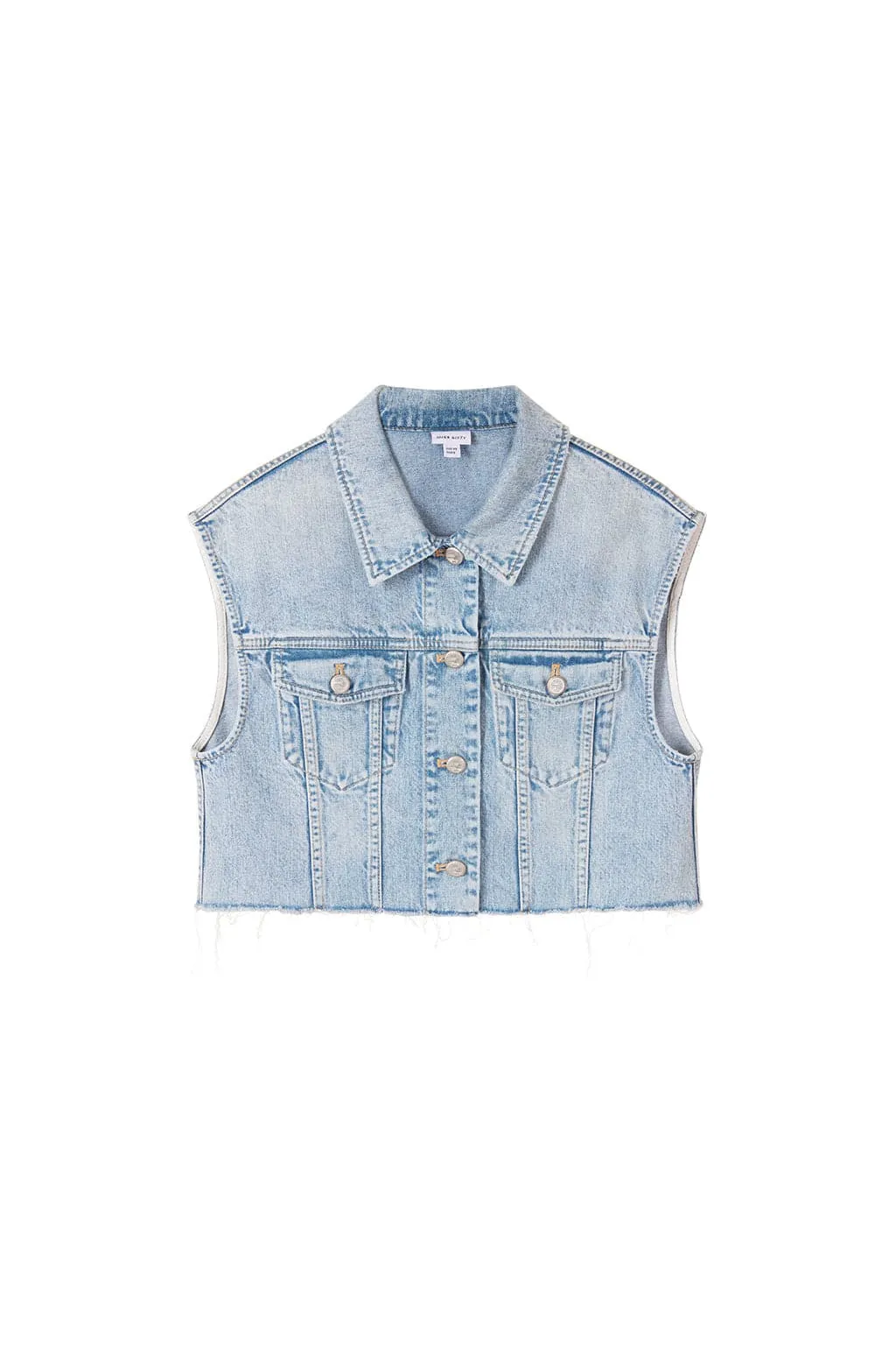 Vintage Sleeveless Denim Vest