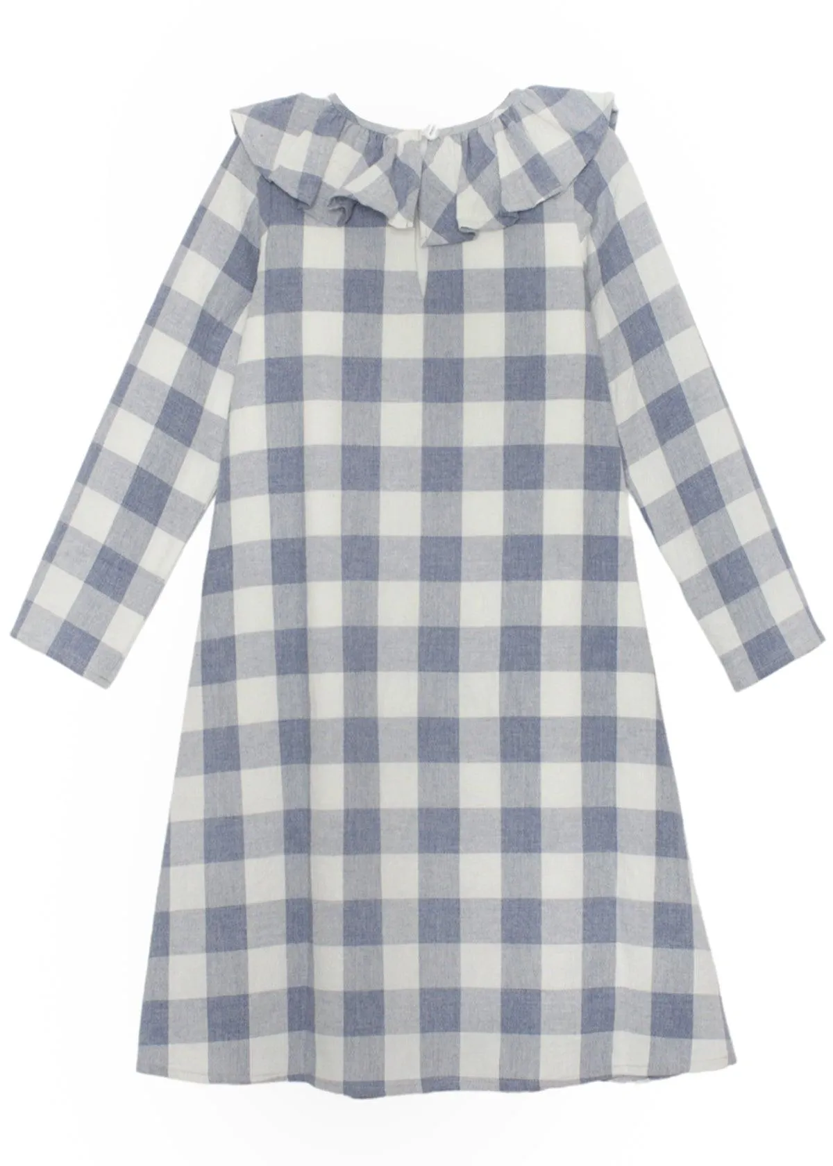 Wispering Winds Plaid Woven Dress