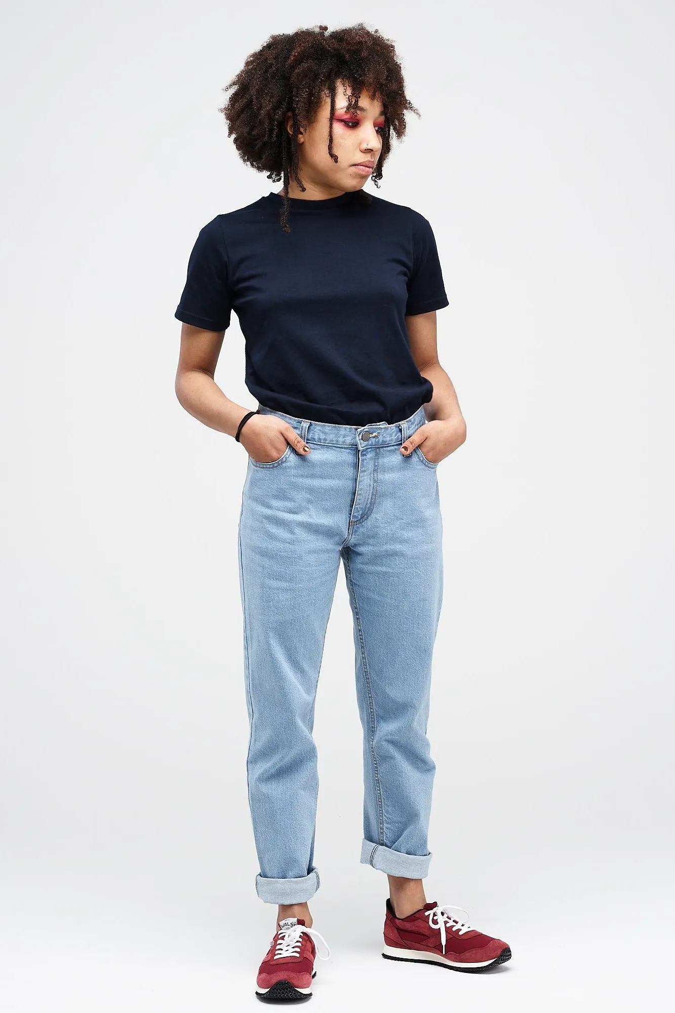 Women's Straight Leg Jeans Fade